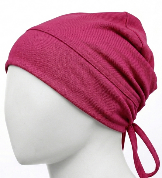 Maroonish Pink Head Cap
