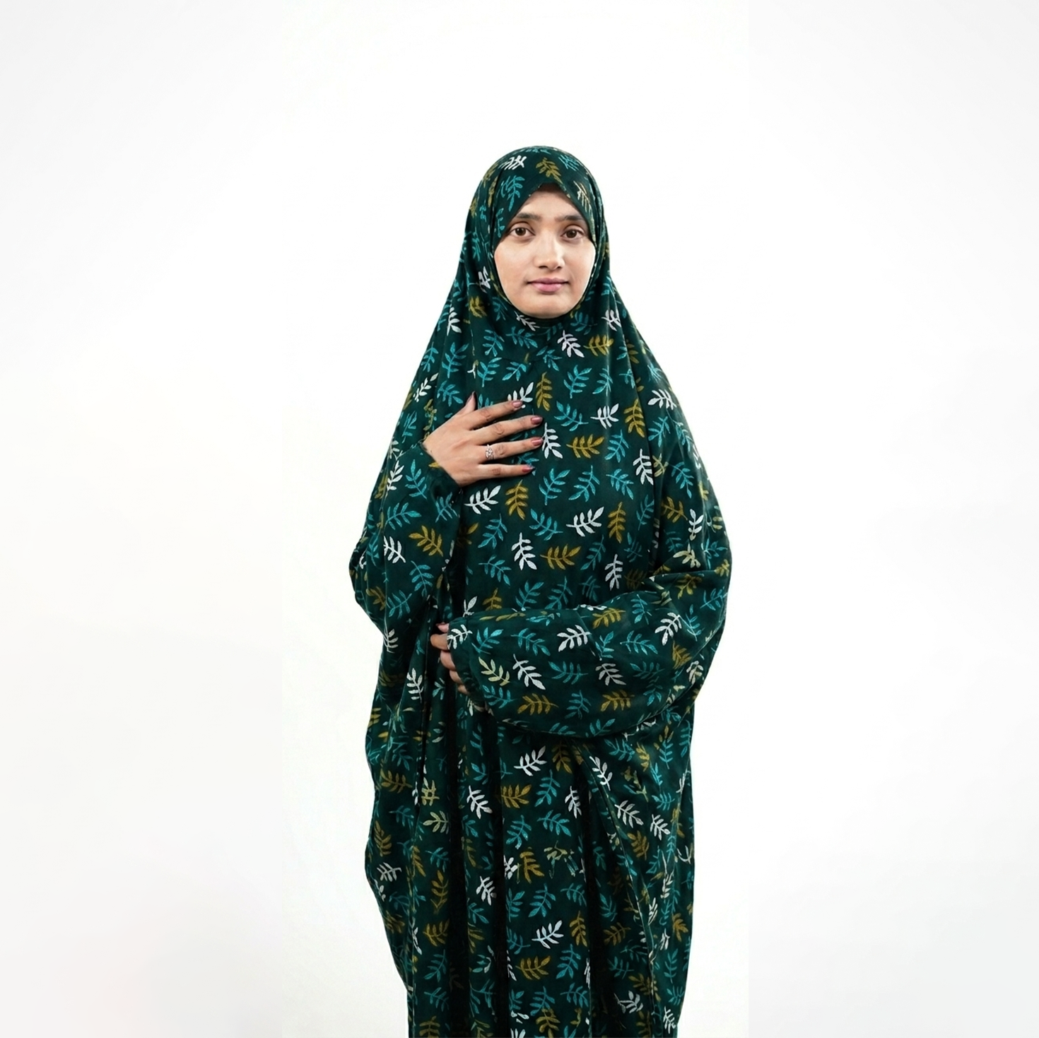 Green Namaz Chadar