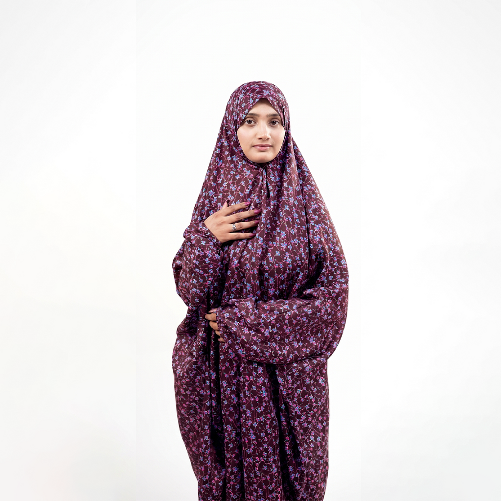 Maroon Namaz Chadar