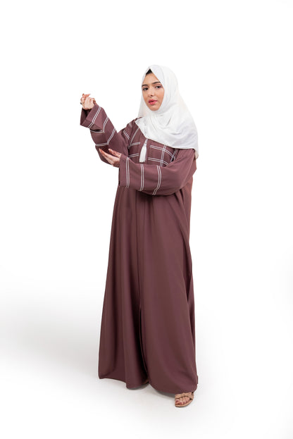Cross Stitch Close Abaya