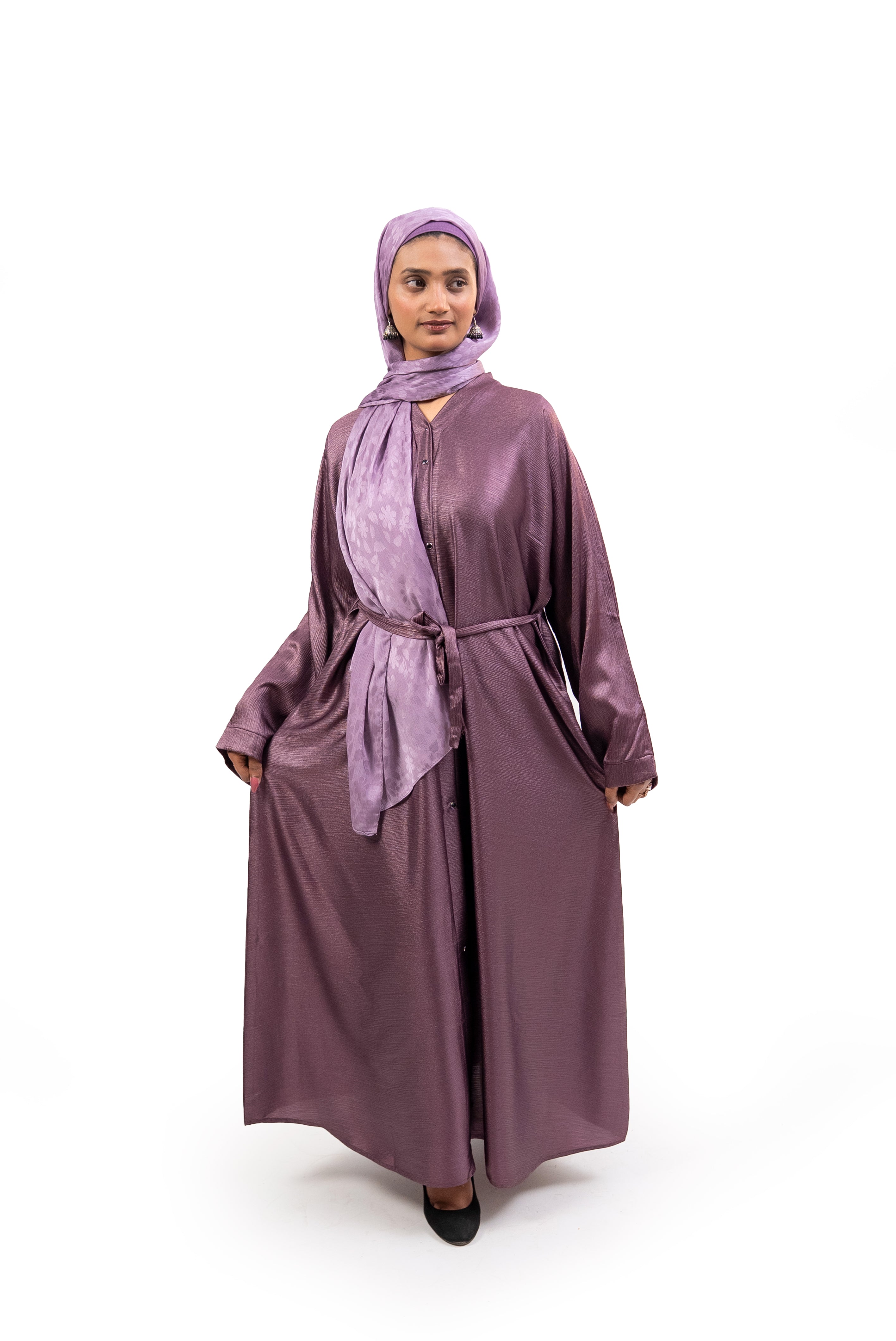 Grace Matt Silk Abaya Main image