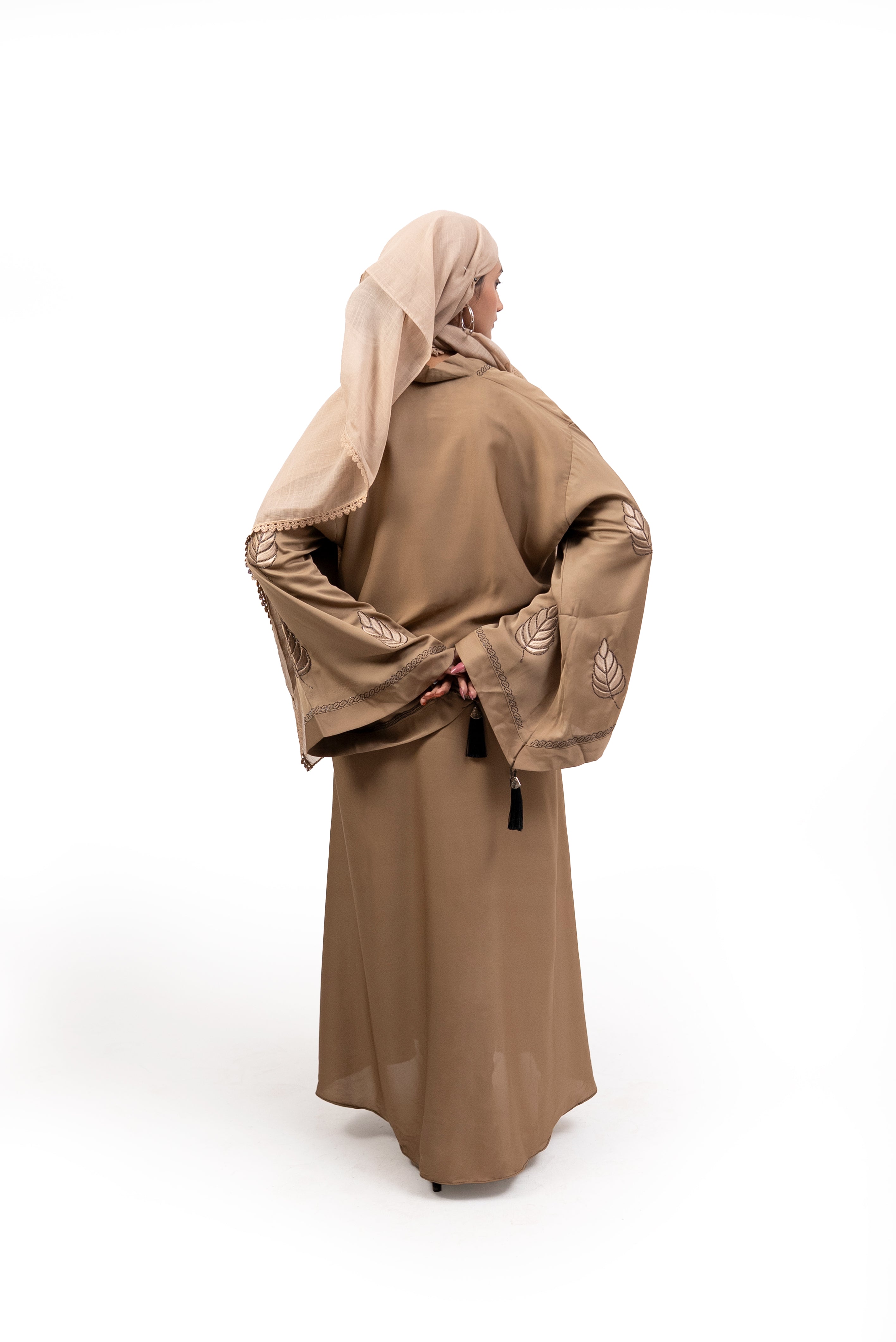 Fabeehas Art Work Abaya