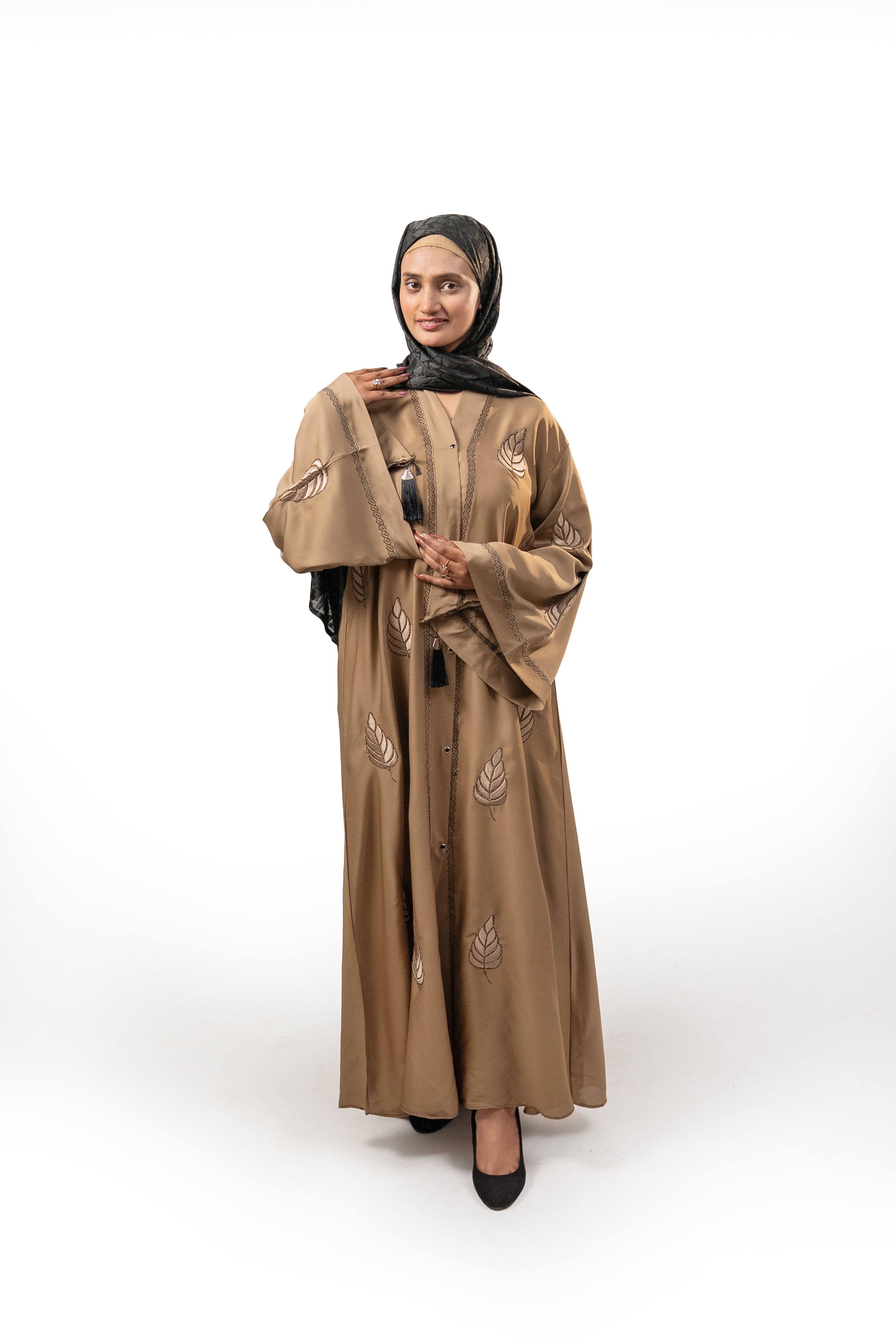 Fabeehas Art Work Abaya