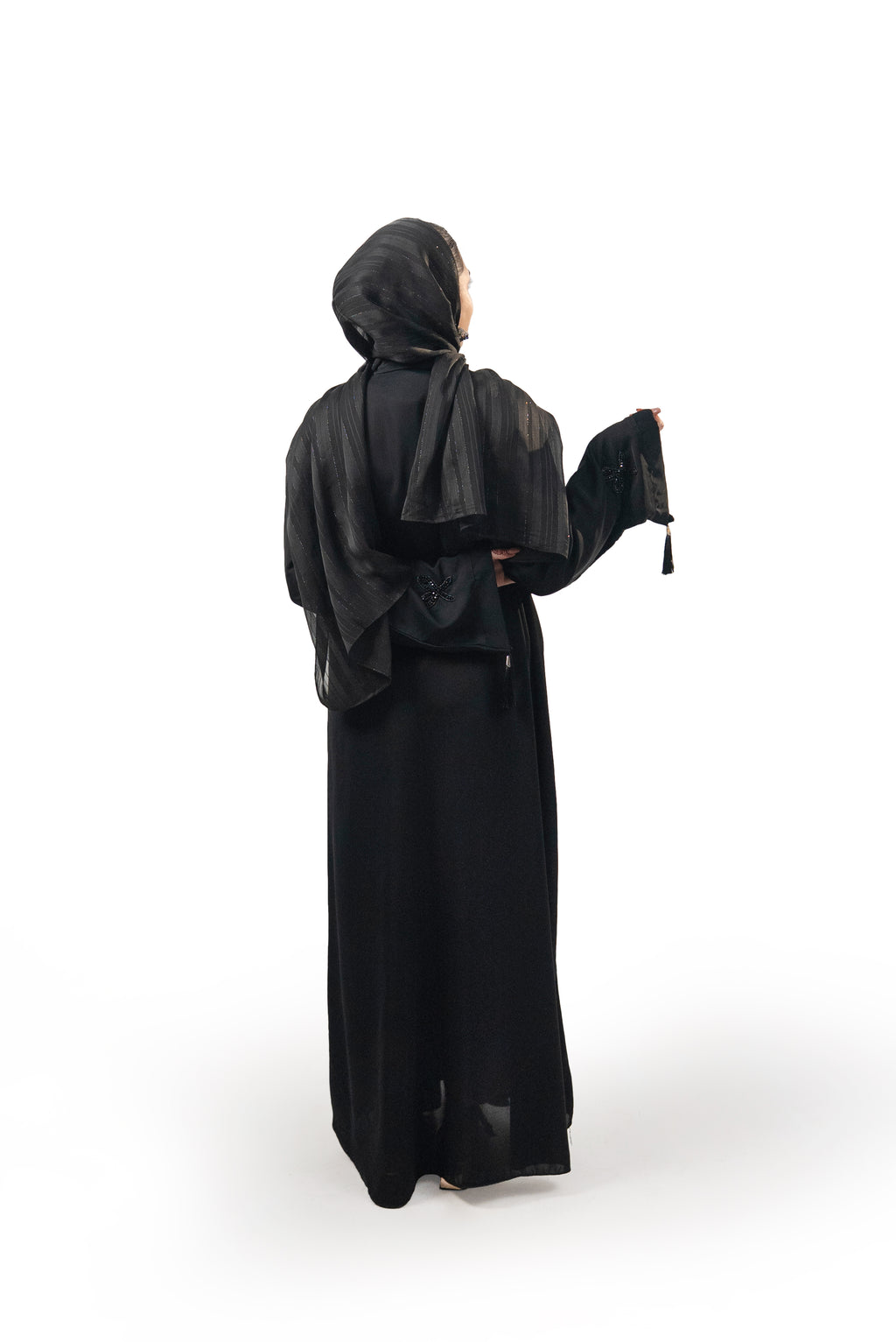 Classic Stone Embossed Abaya