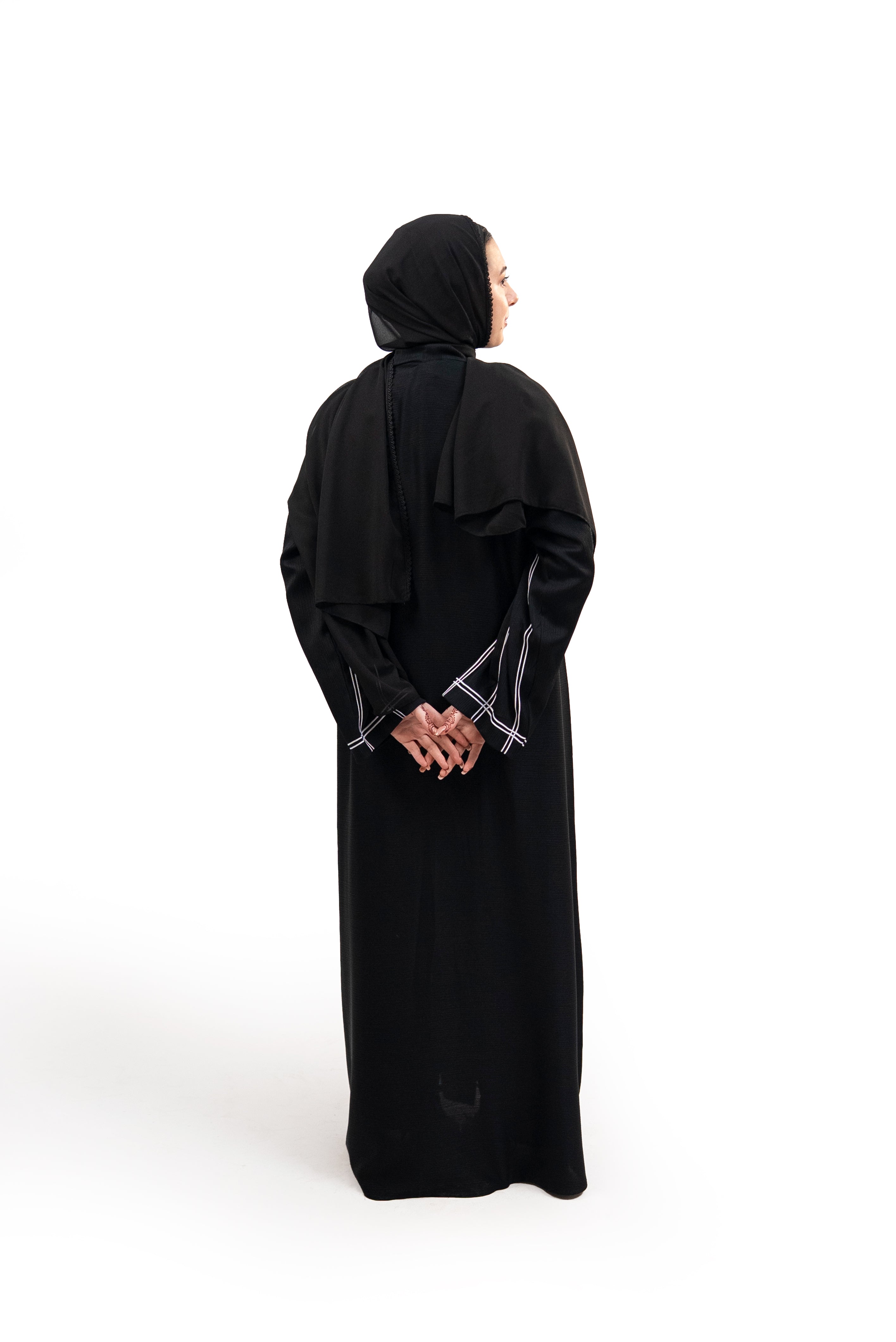 Fabeehas Net Line Lawn Stoler