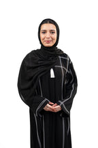 Premium Lined Check Abaya
