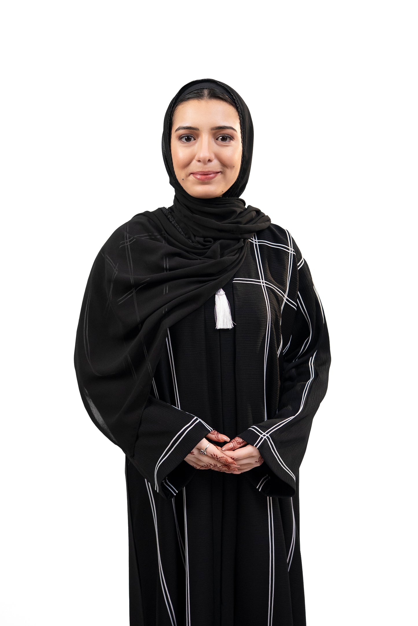 Premium Lined Check Abaya