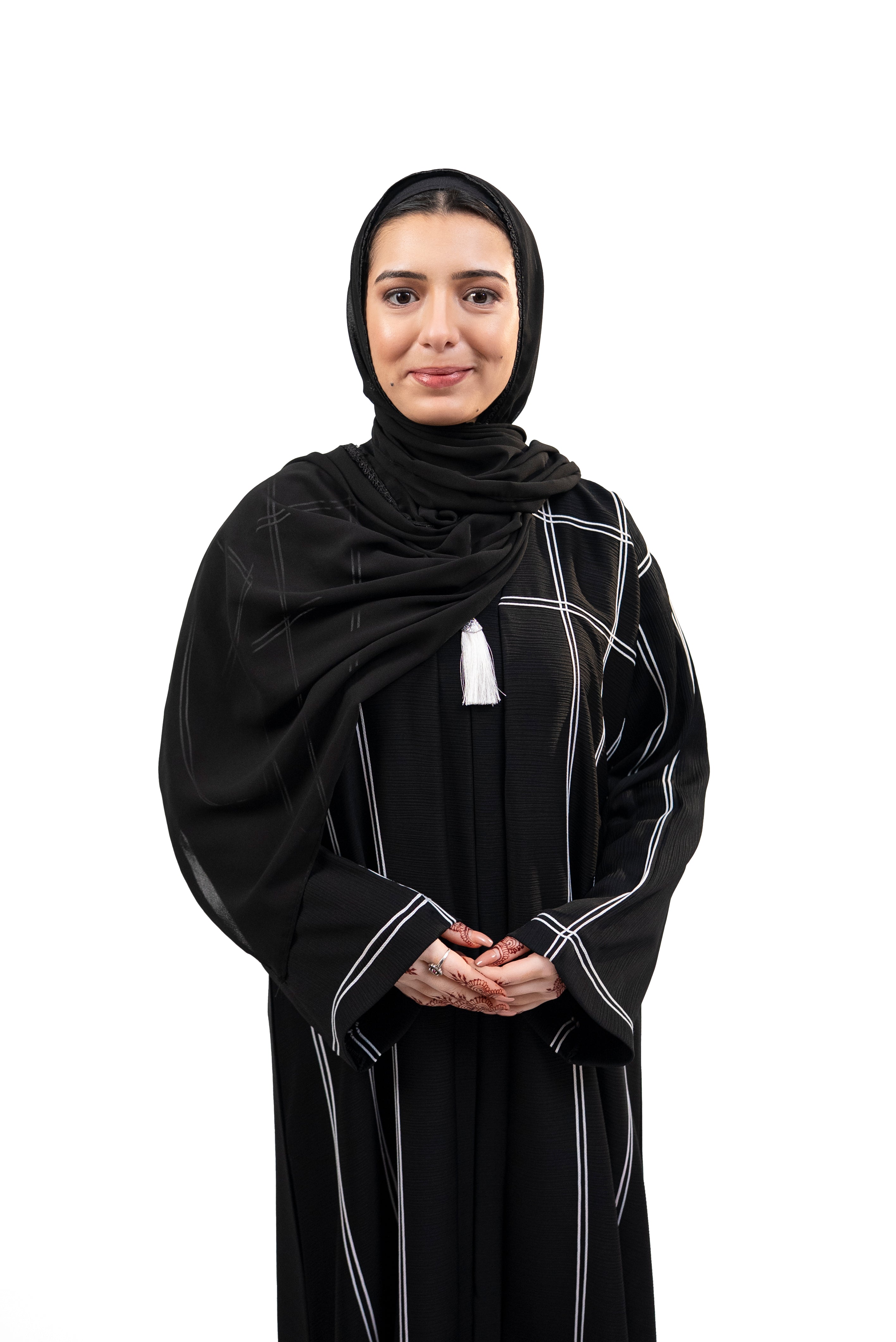 Premium Lined Check Abaya