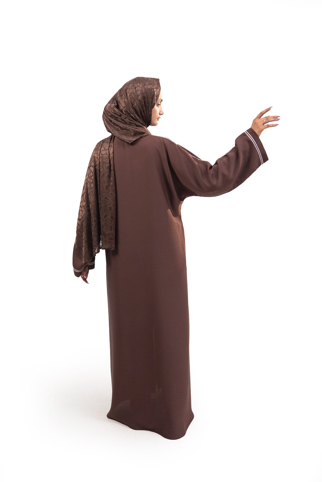 Premium Lined Check Abaya