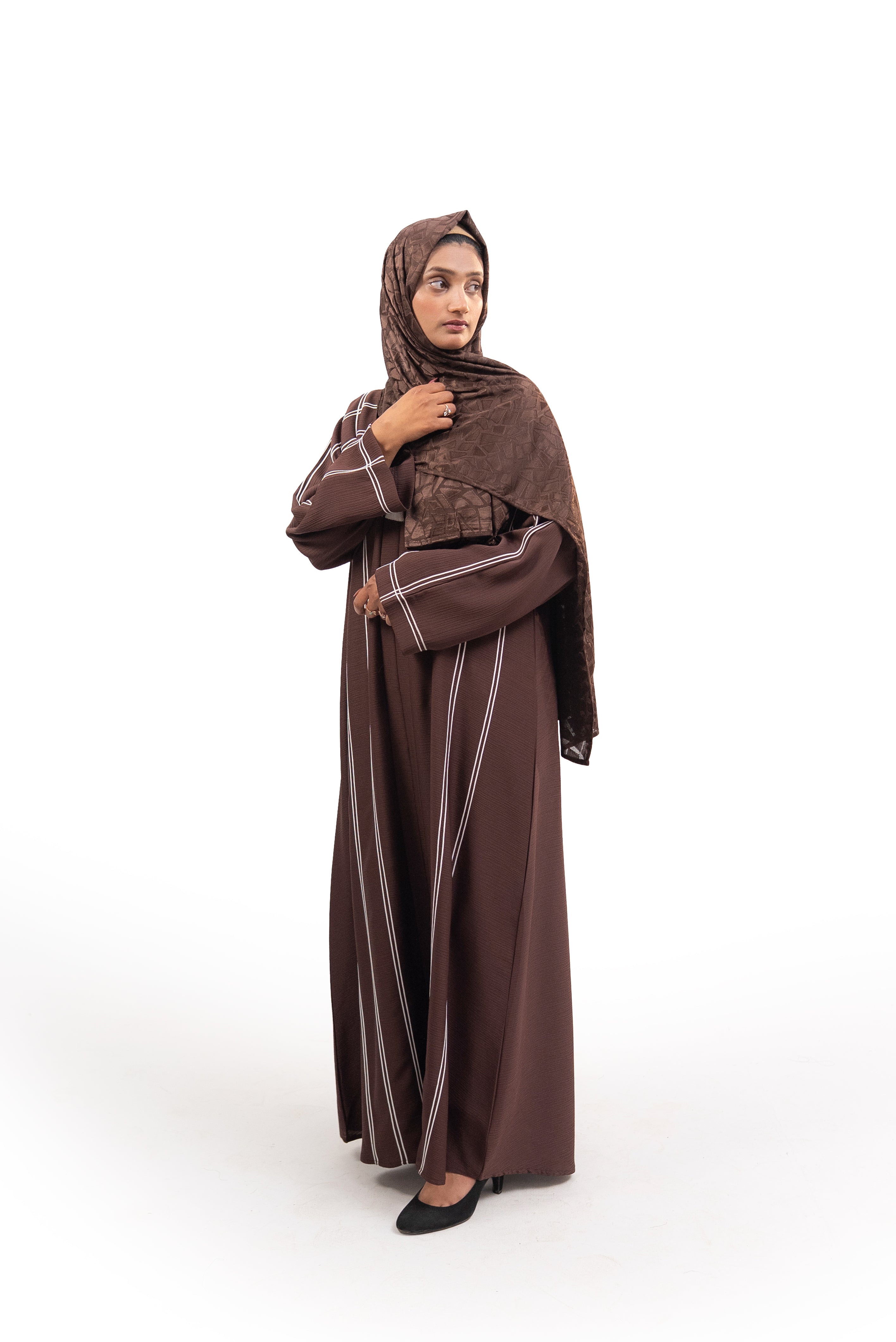 Premium Lined Check Abaya
