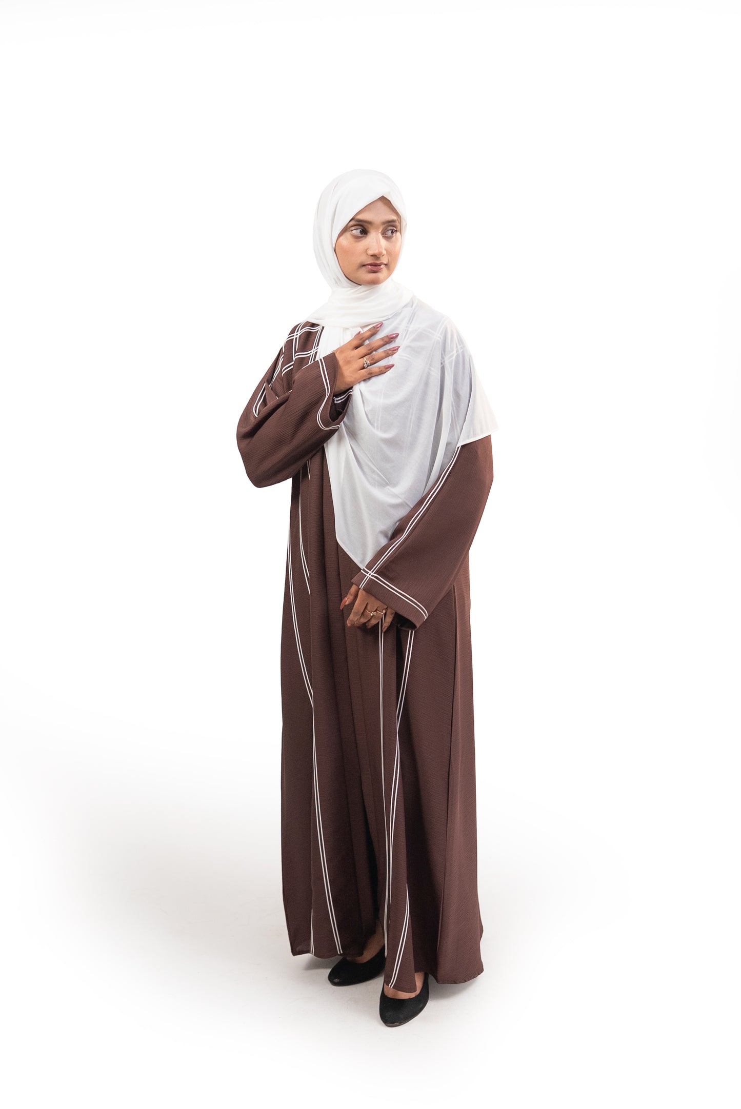 Premium Lined Check Abaya