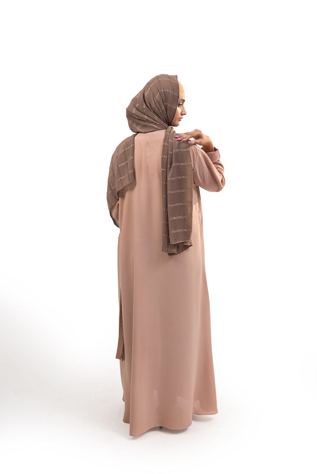 Classic Check Chiffon Stoler
