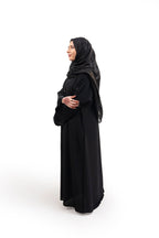 Open Crystal Stone Work Abaya