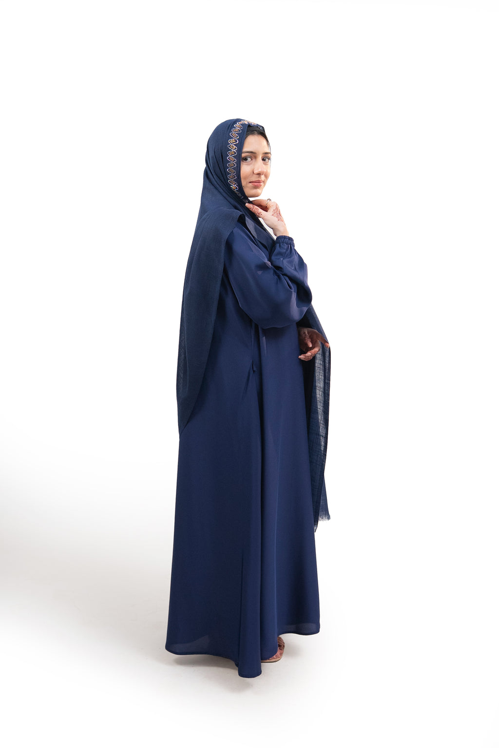 Plain Classic Georgette Abaya