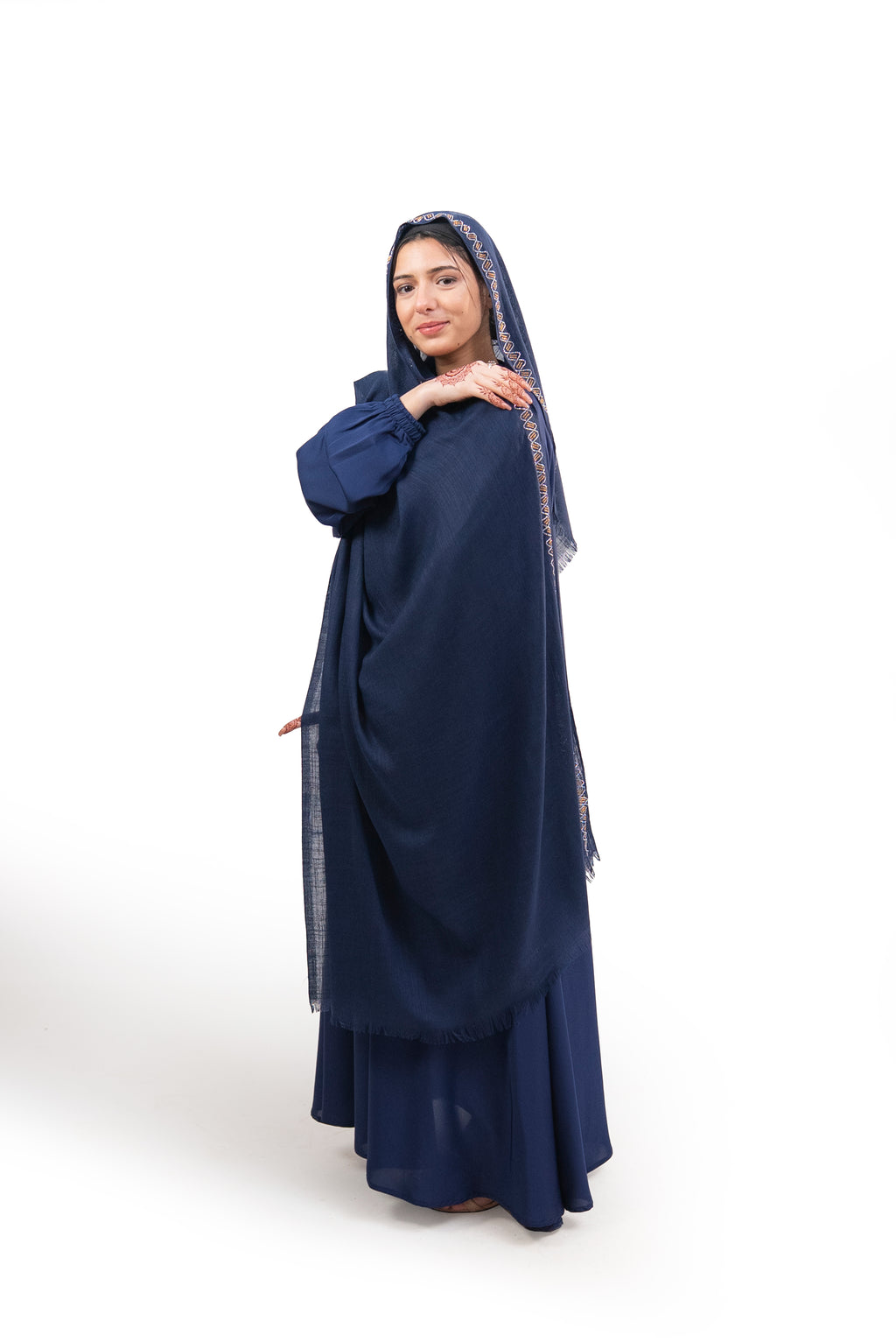 Close Plain Abaya with Gripper