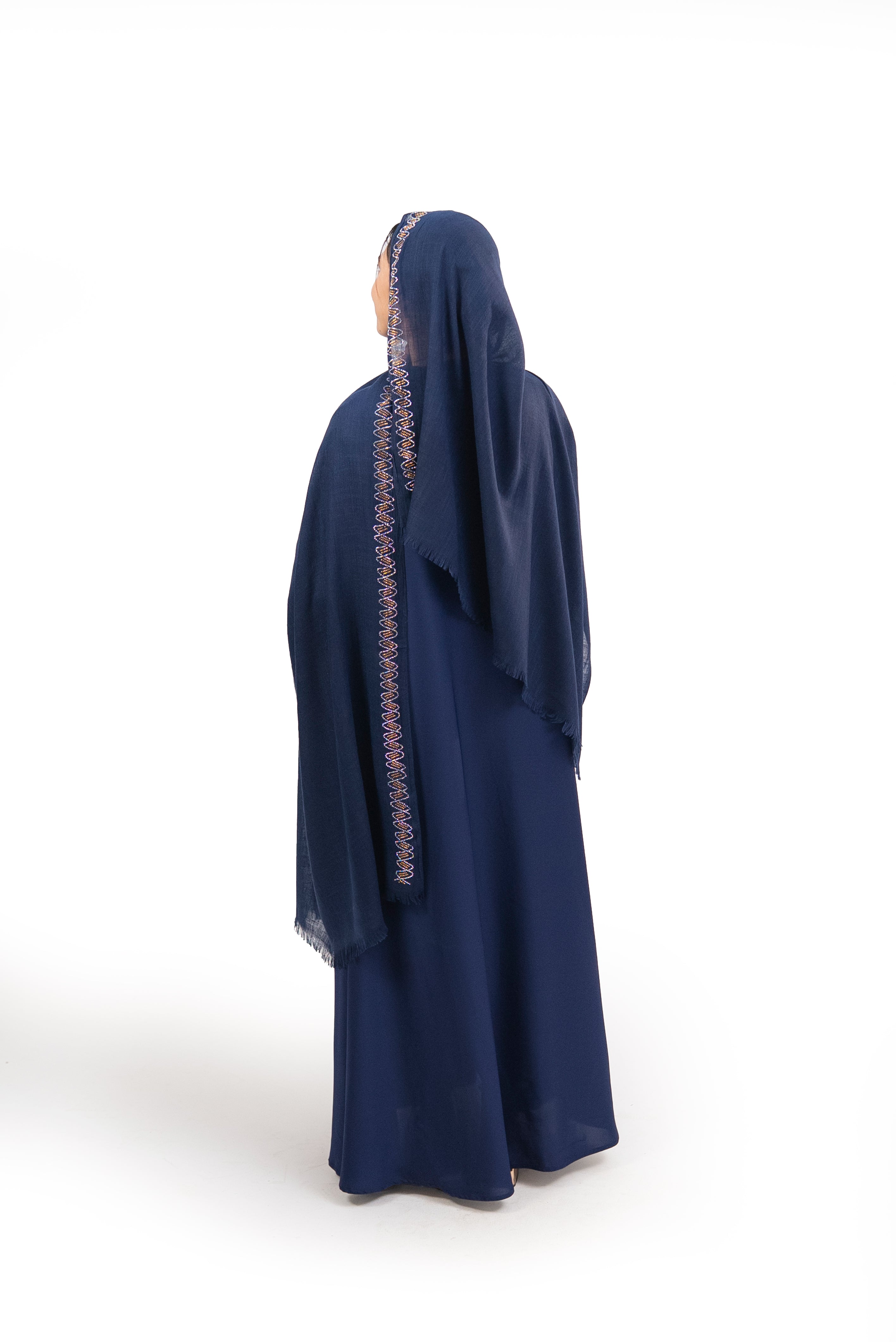Plain Classic Georgette Abaya