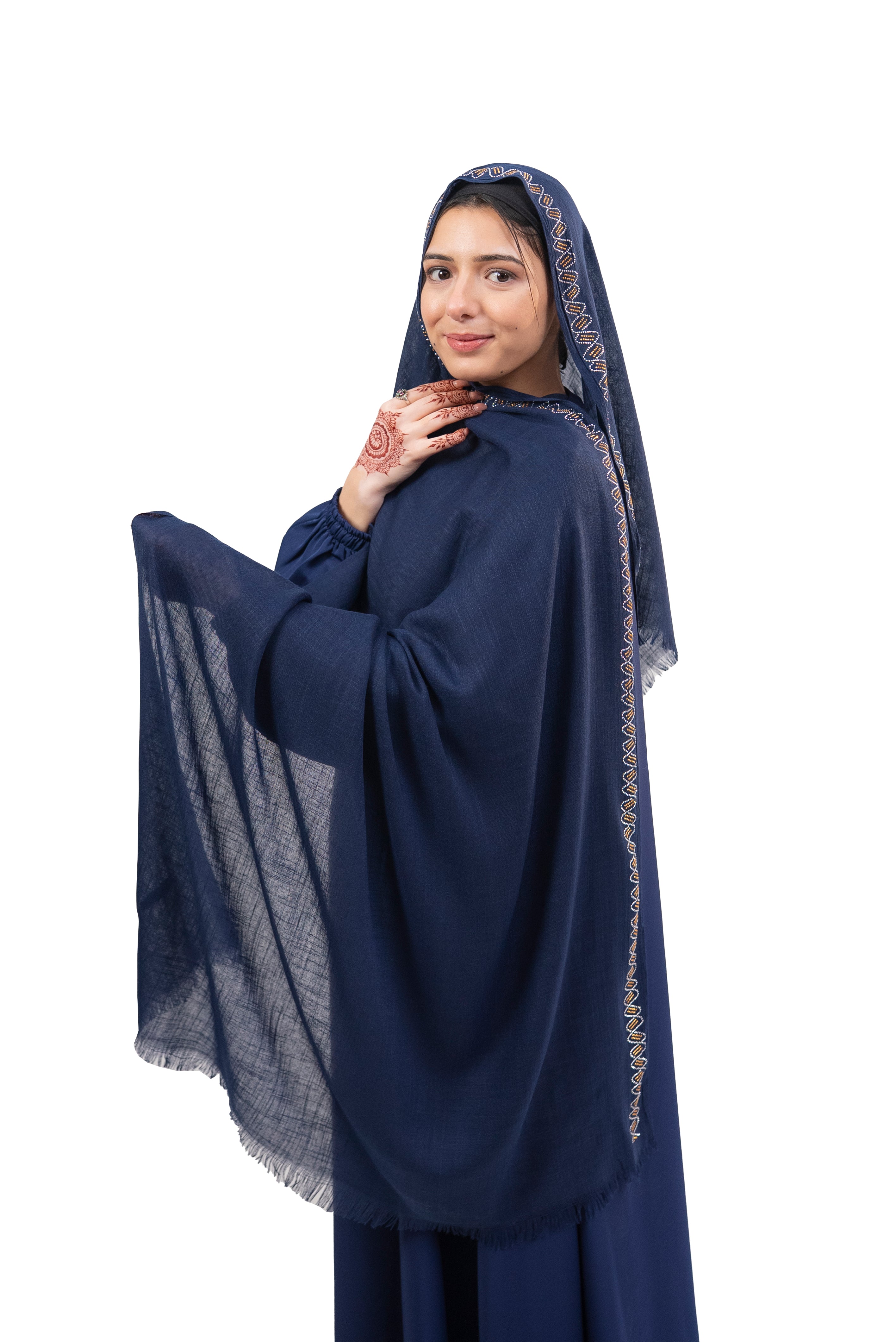 Plain Classic Georgette Abaya