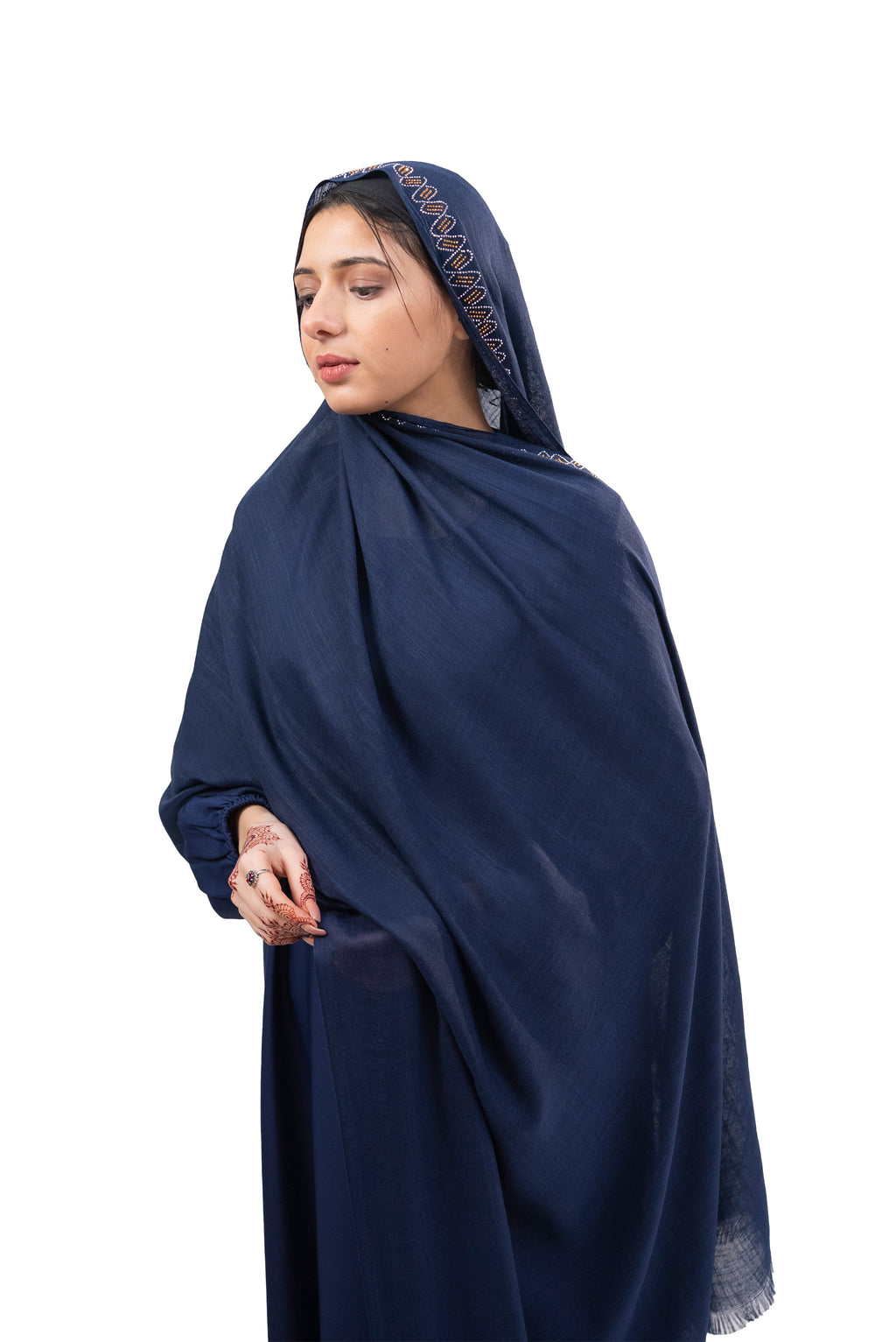 Close Plain Abaya with Gripper