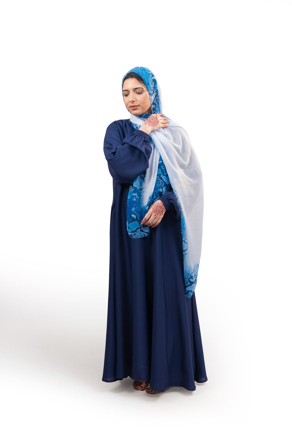 Plain Classic Georgette Abaya
