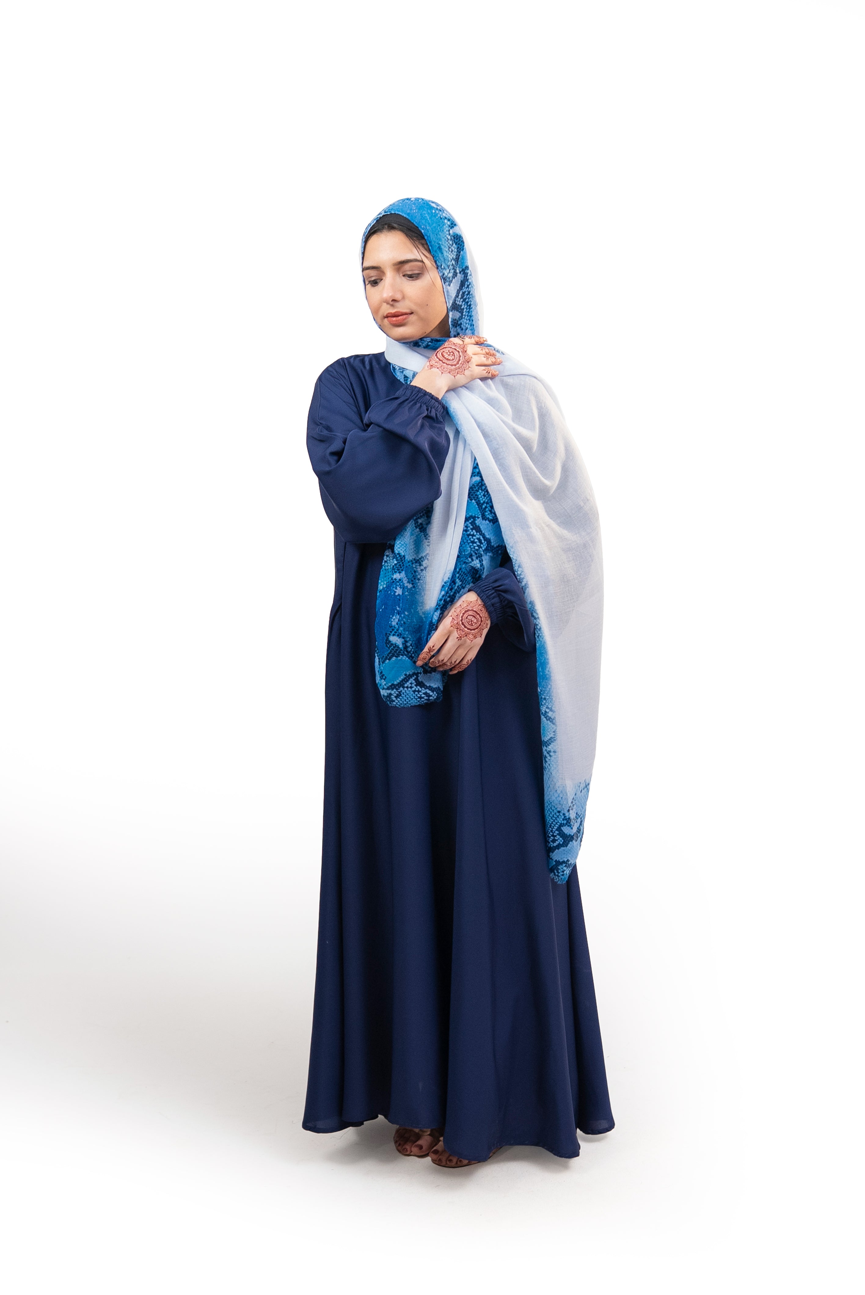 Plain Classic Georgette Abaya