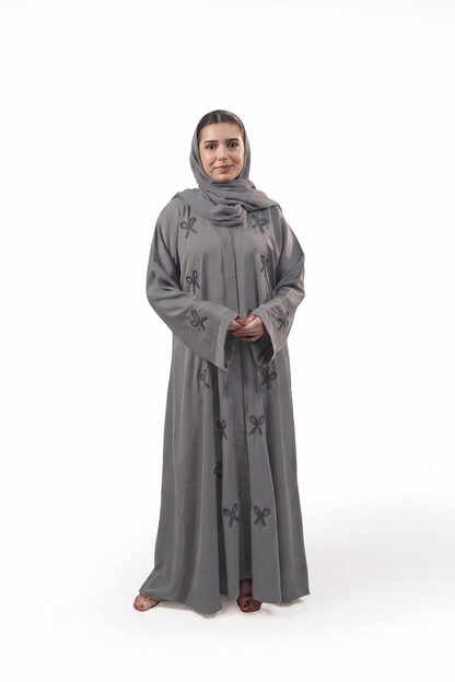 Classic Stone Embossed Abaya
