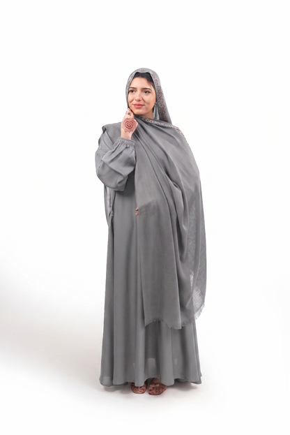 Plain Classic Georgette Abaya