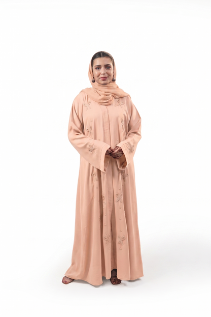 Classic Stone Embossed Abaya