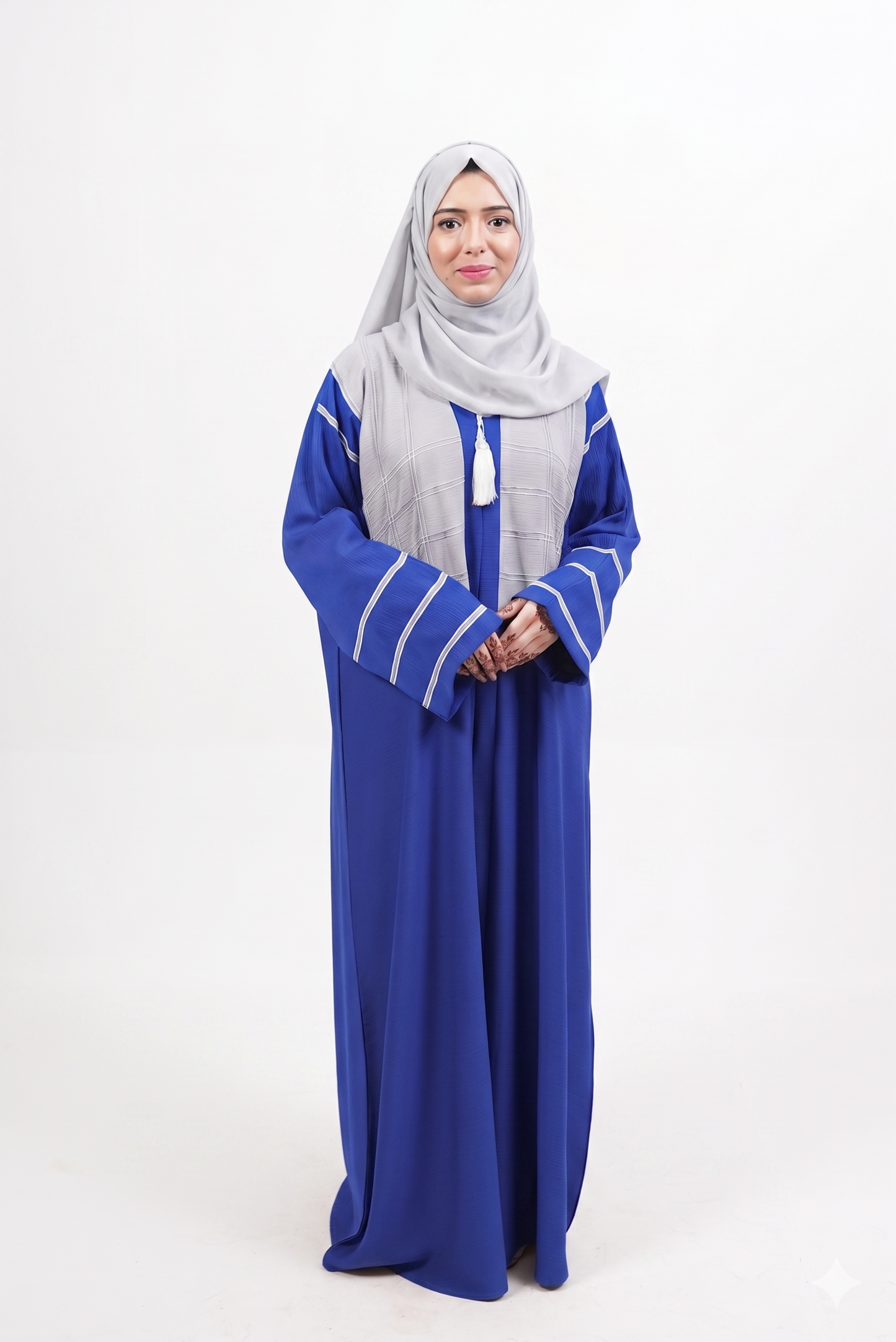 Signature Doriya Check Abaya