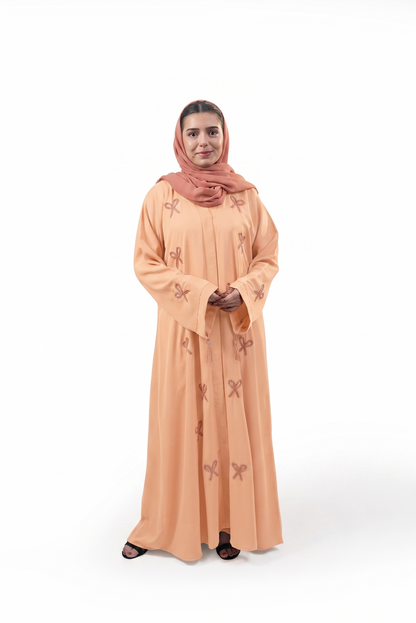 Classic Stone Embossed Abaya