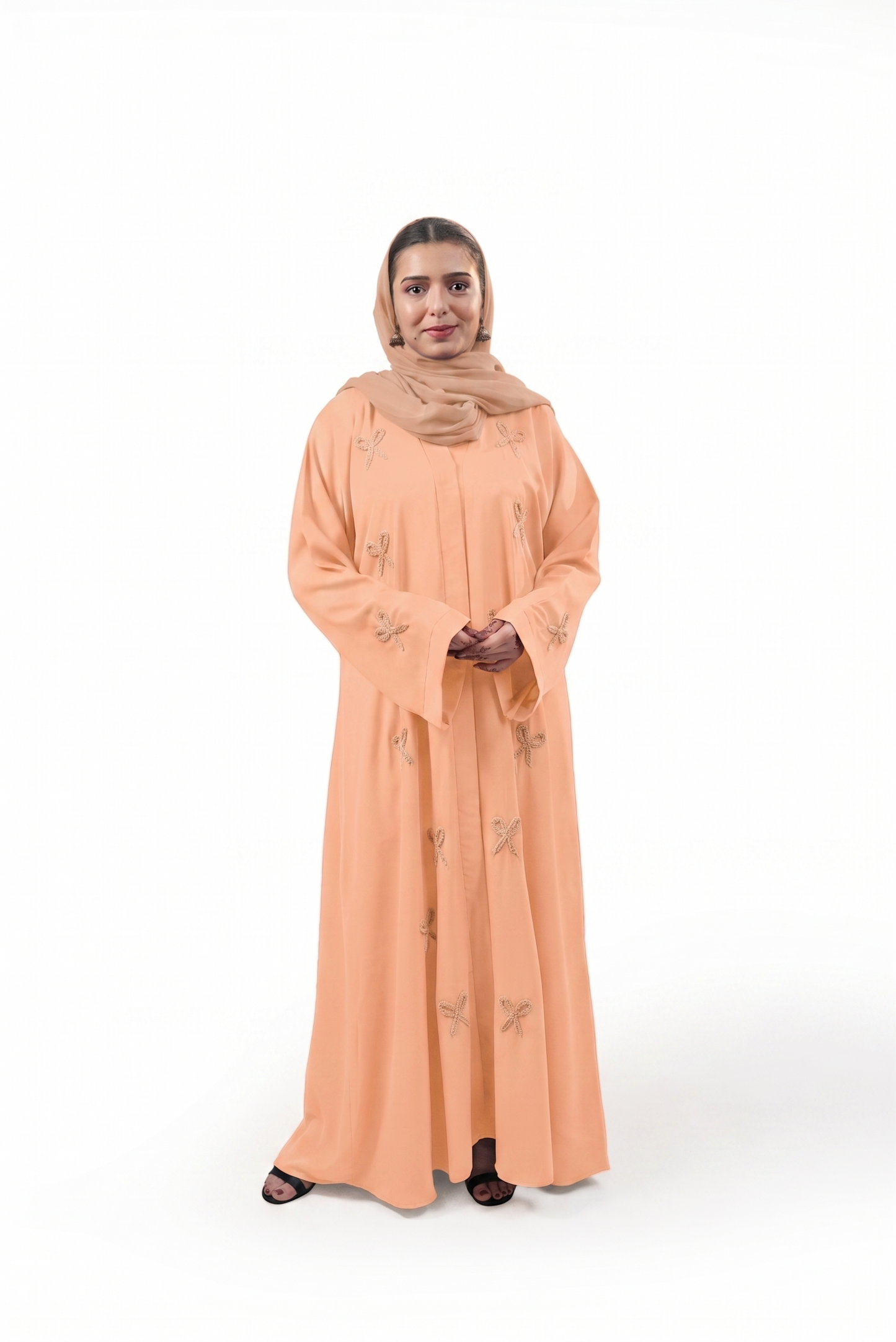 Classic Stone Embossed Abaya