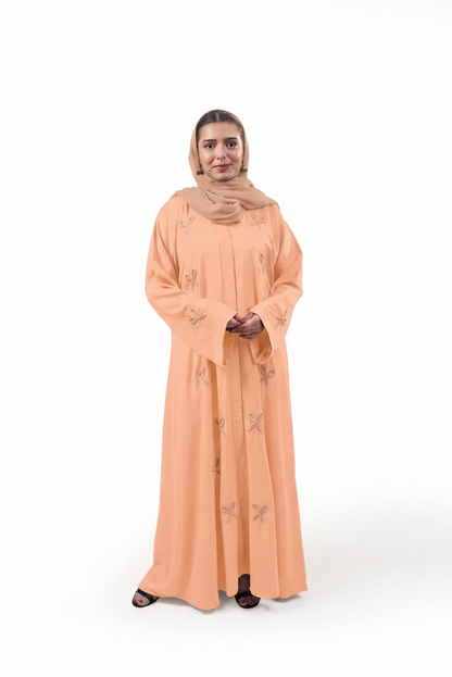 Classic Stone Embossed Abaya
