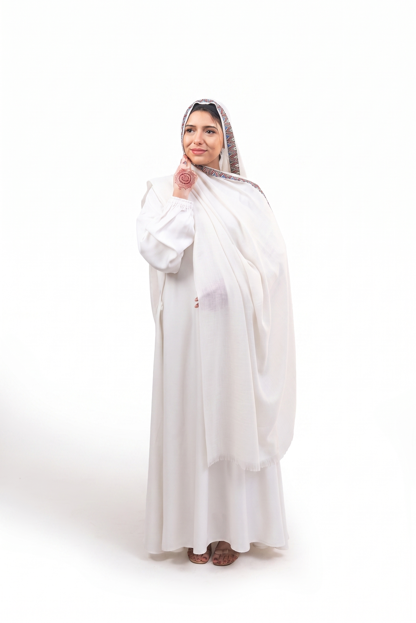 Plain Classic Georgette Abaya Secondary image