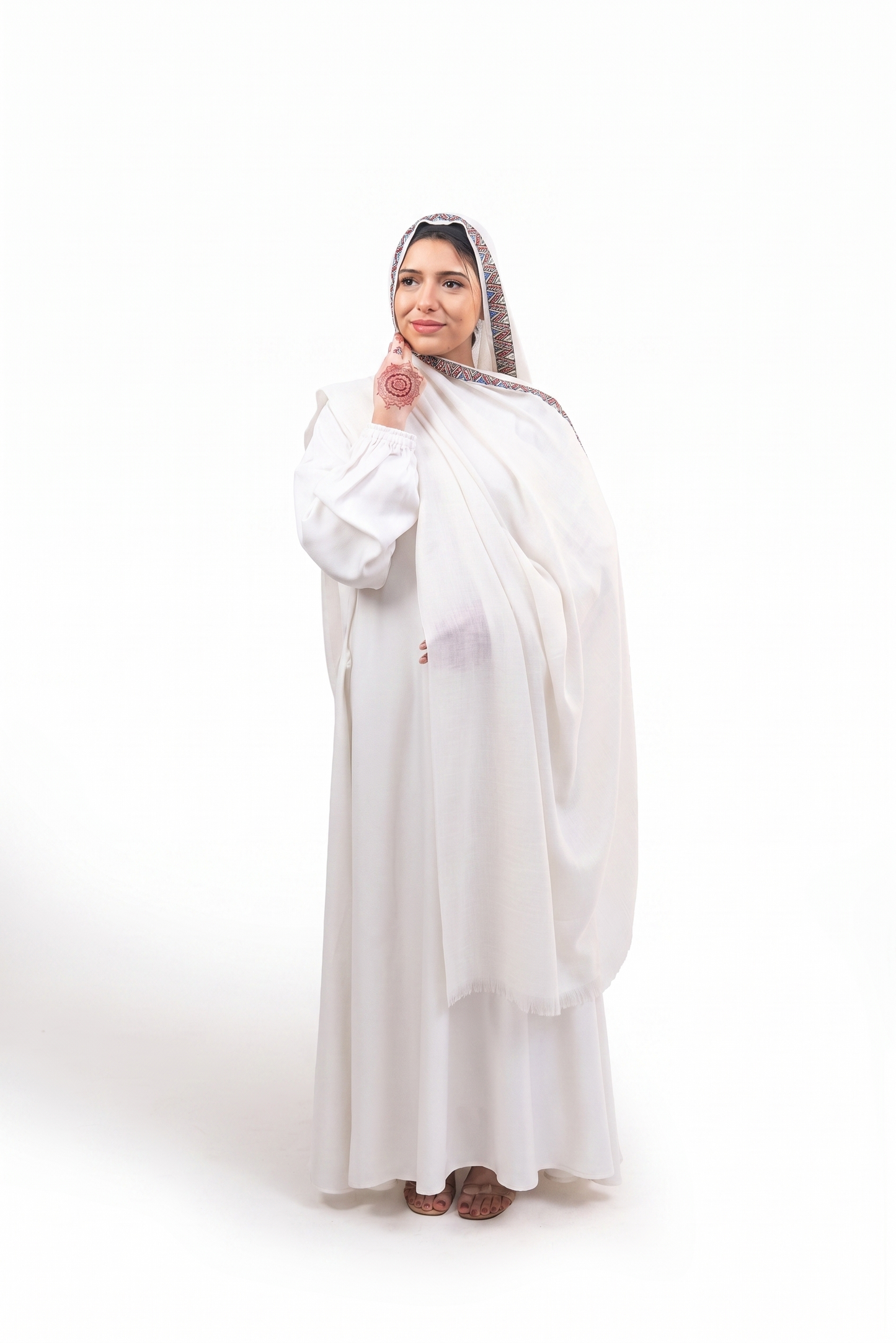 Plain Classic Georgette Abaya
