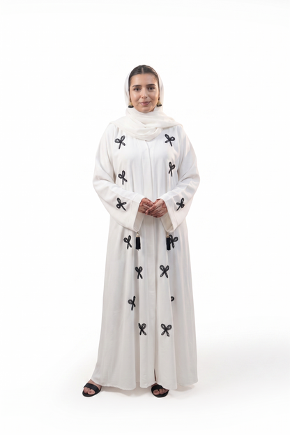 Classic Stone Embossed Abaya